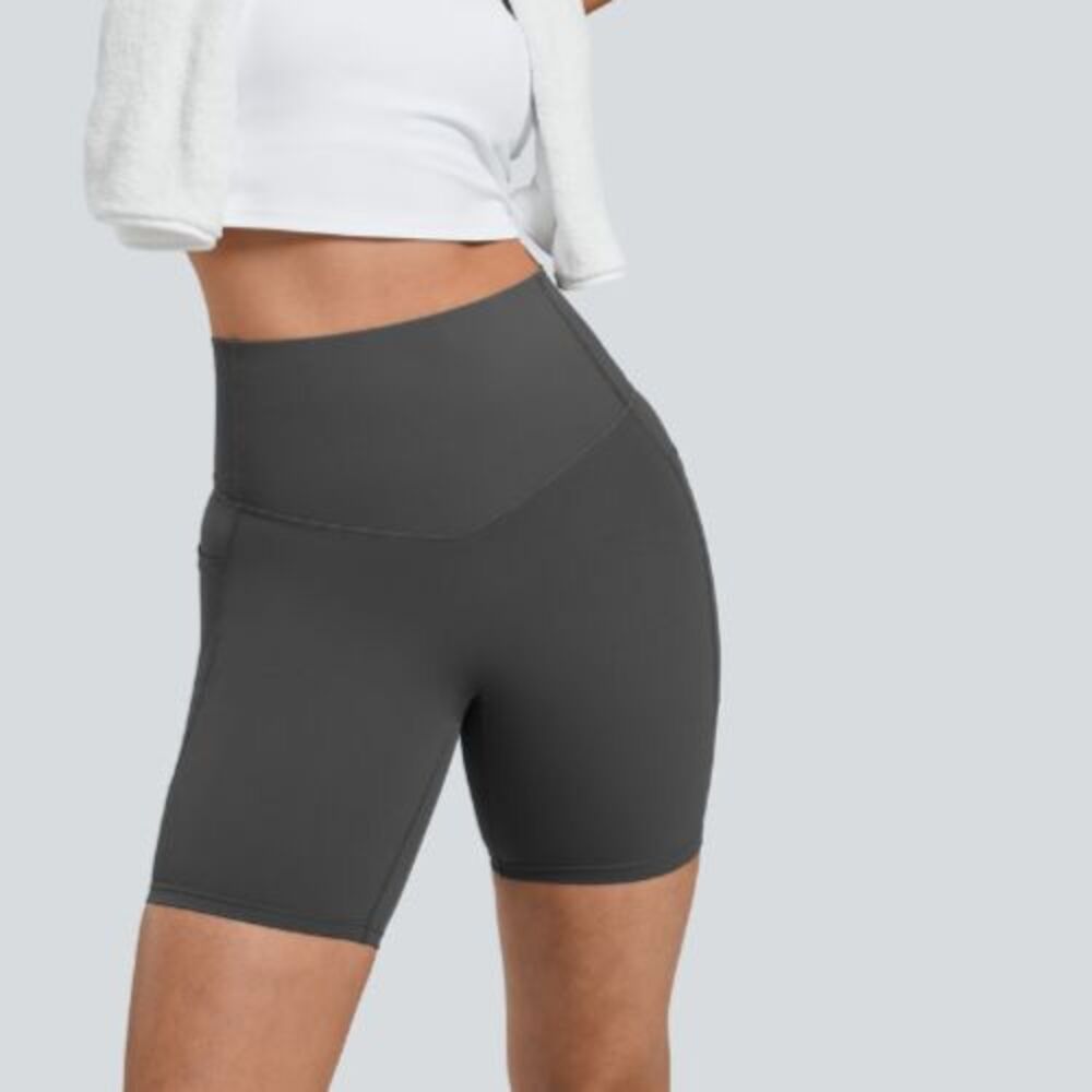 Halara UltraSculpt High Waist Tummy Control Shaping Biker Shorts Size Medium